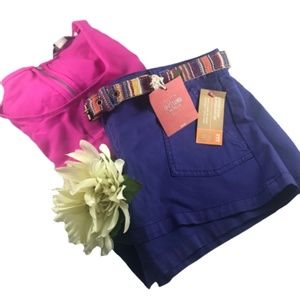 Sleeveless Blouse & Short Set